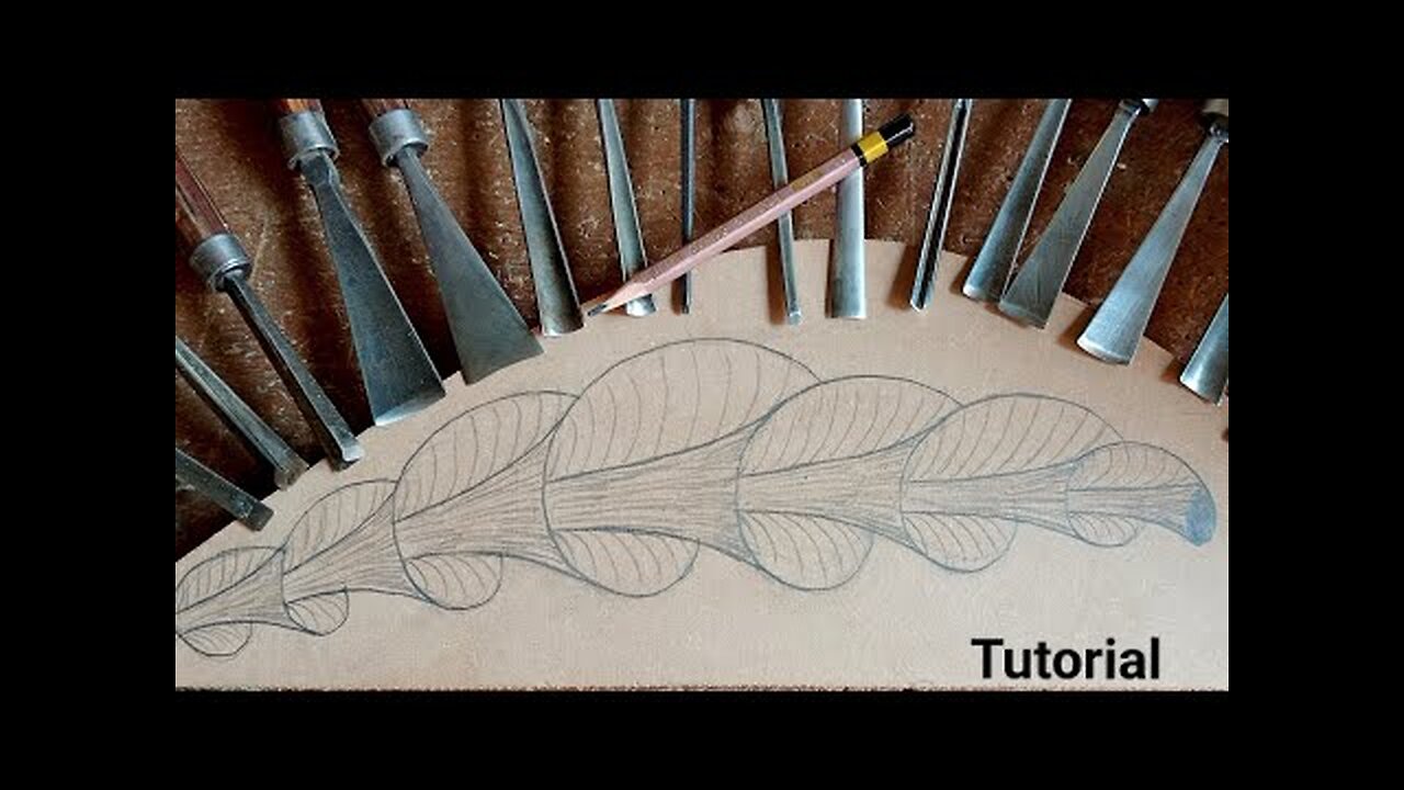 Easy and simple wood carving for biginars -- tutorial