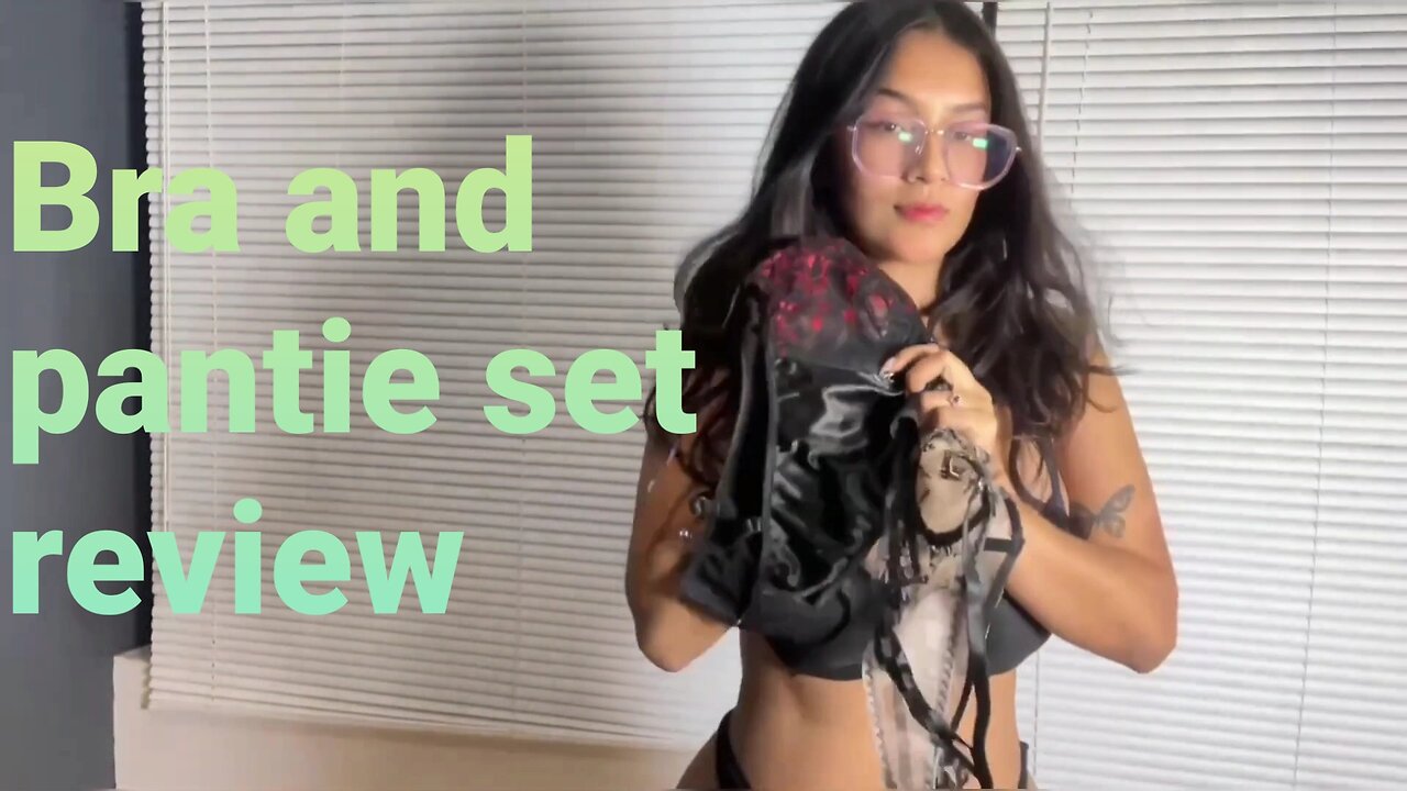 Bra and pantie set review