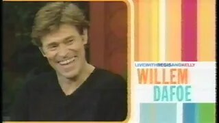 December 17, 2004 - Promo for Willem Dafoe on 'Regis & Kelly'