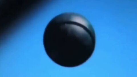 Large Black Orb Filmed over England