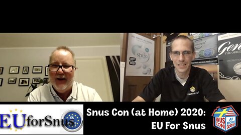 Snus Con 2020 (Snus Con@Home): EU For Snus