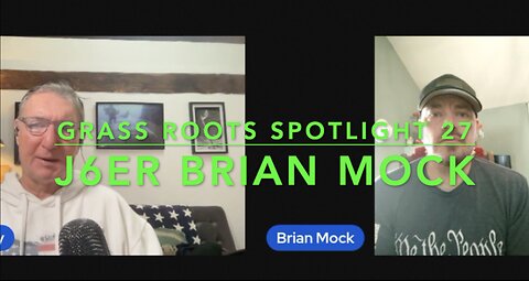 Grass Roots Spotlight 27: J6er Brian Mock