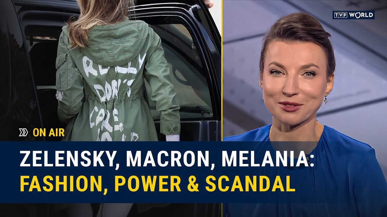 Zelensky, Macron, Melania: Fashion, Power & Scandal | On Air with Klara Syrewicz