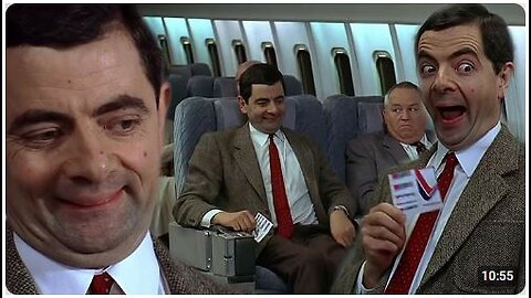 Mr Bean travels to AMERICA