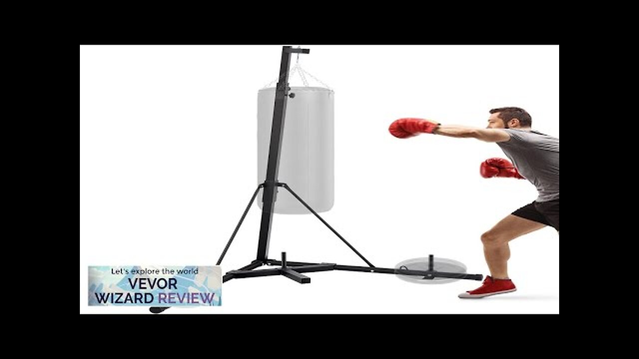 VEVOR Heavy Bag Stand Free Standing Punching Punch Bracket Station Boxing Stand Review