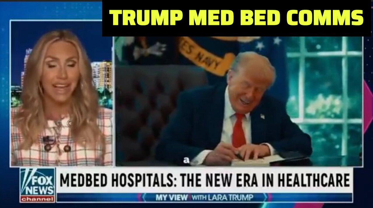 MED BED COMMS. TRUMP posted on TRUTH SOCIAL, then deleted
