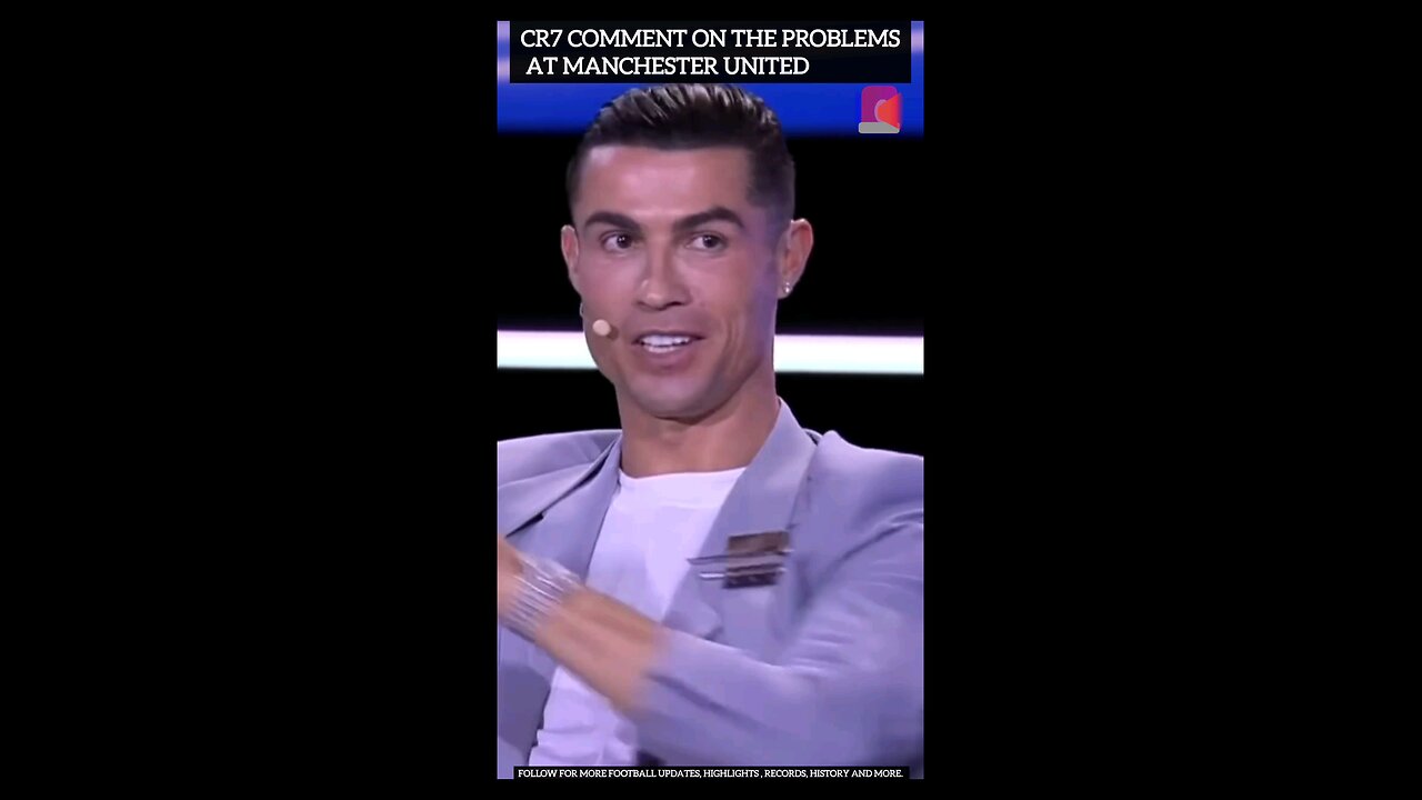 CR7 COMMENT ON THE PROBLEMS AT MANCHESTER UNITED