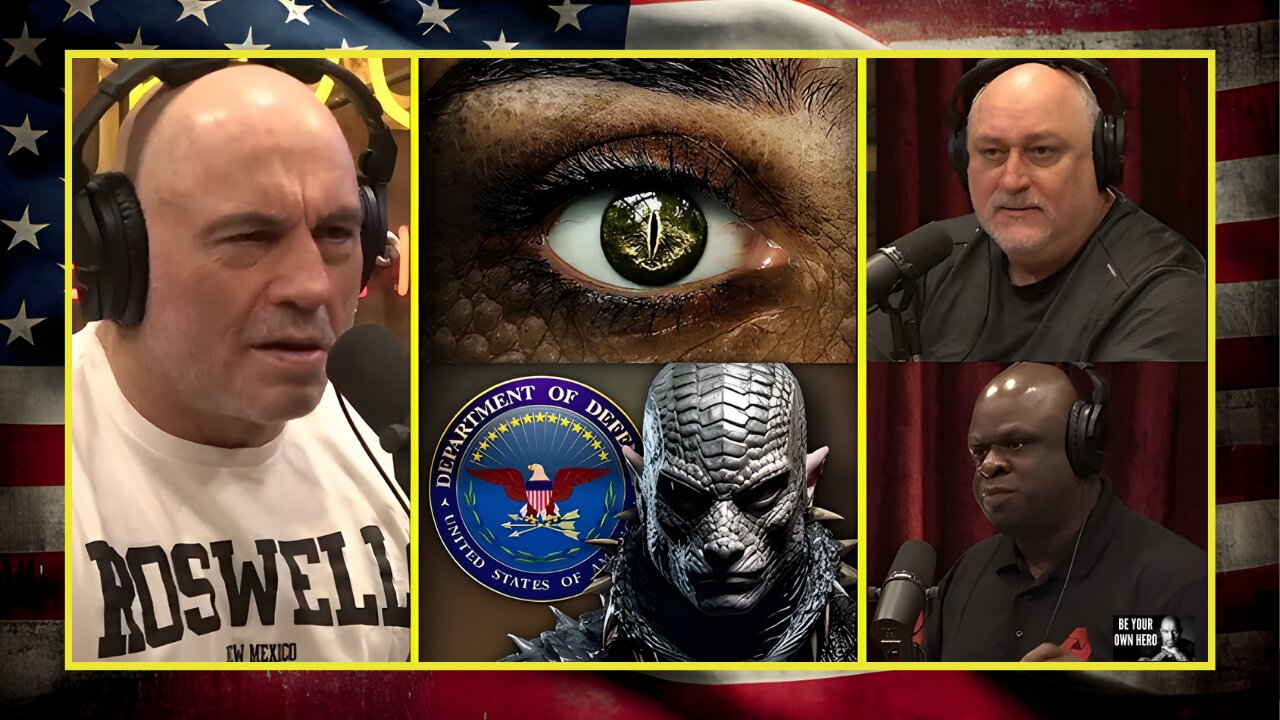 Jason & Logan Teach Joe About The Reptilian Alien Race On Earth "They've always been here"