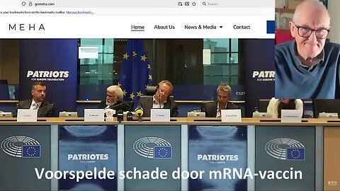 Voorspelde schade door mRNA-vaccin.