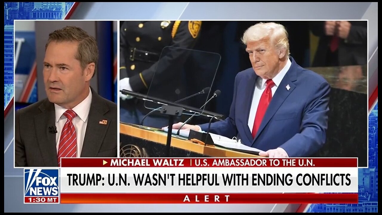 Amb Waltz: We Have To Cut Out The Nonsense At The UN
