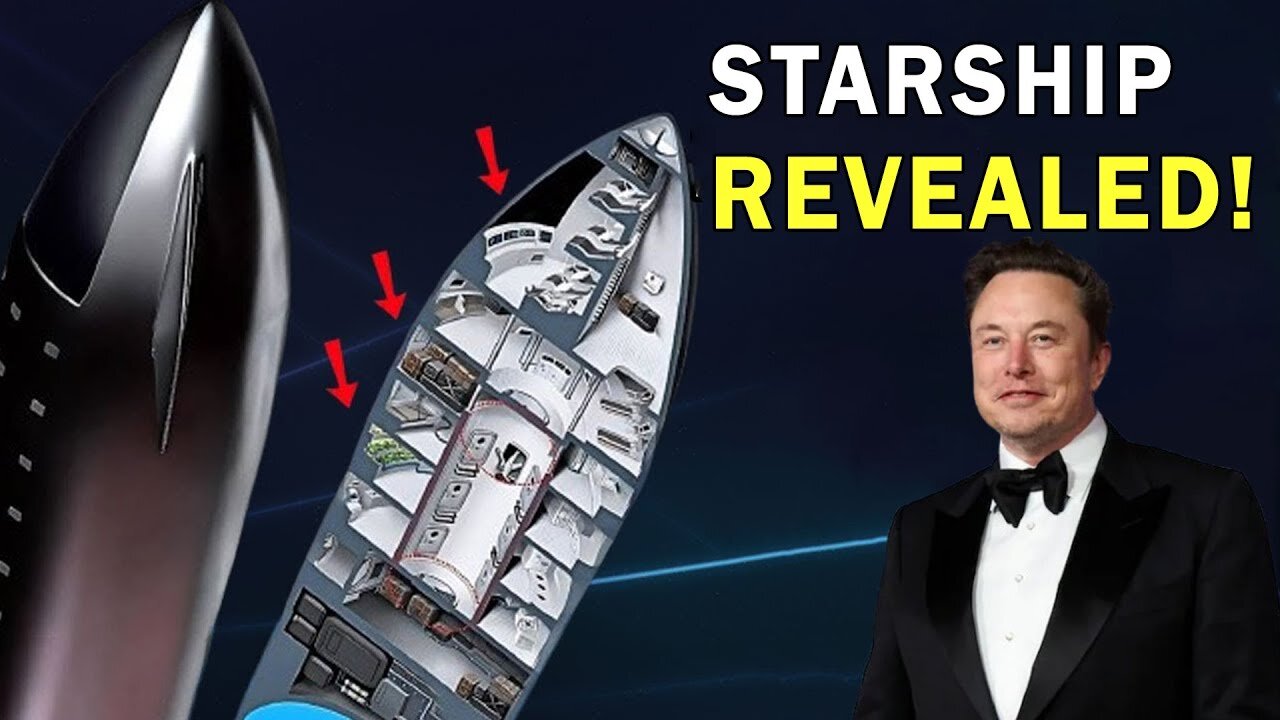 Breaking news : Elon Musk Reveals Stunning Updates on SpaceX’s Starship Interior