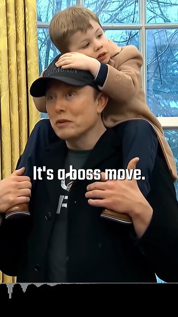 Elon Musk, His Son X & Trump in the White House – Must Watch! 👀 #shorts #musk #x #trump