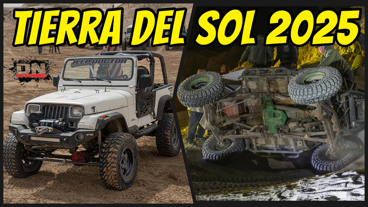 Crawling, Carnage and The Wind! Wheeling our Budget YJ Build at Tierra Del Sol 2025!