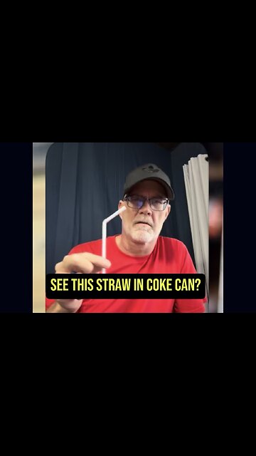 📍 See How This Straw In Coke Can? 😅 #hack #simplelife