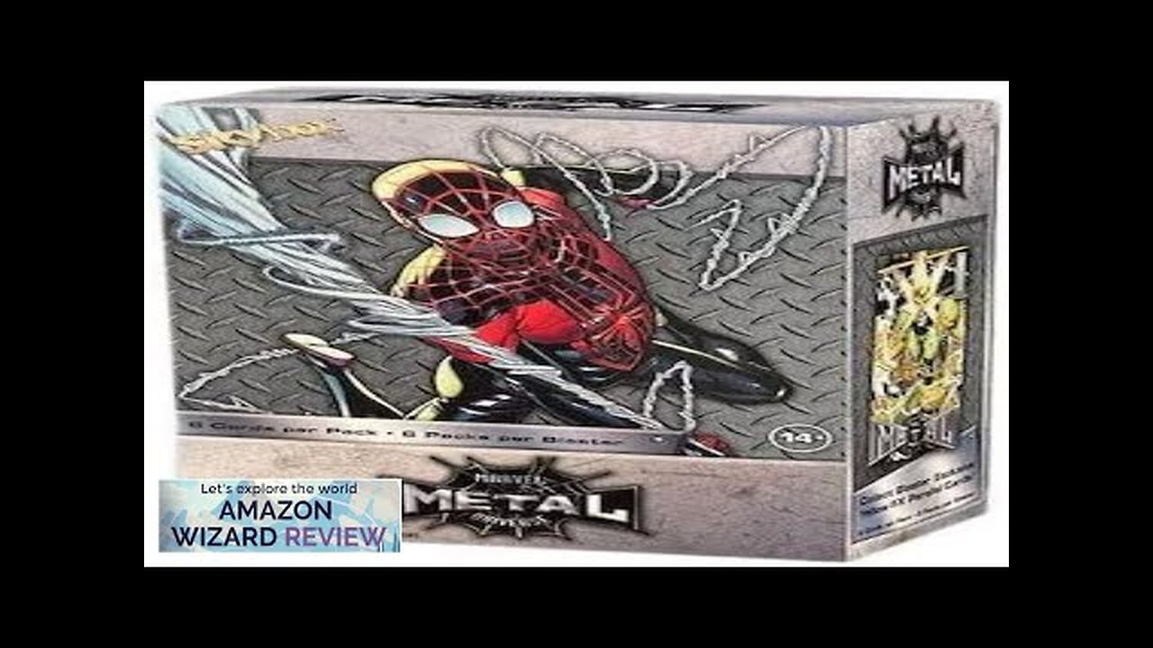 2022 Upper Deck Marvel Metal Universe Spider-Man BLASTER box (6 pks/bx) Review