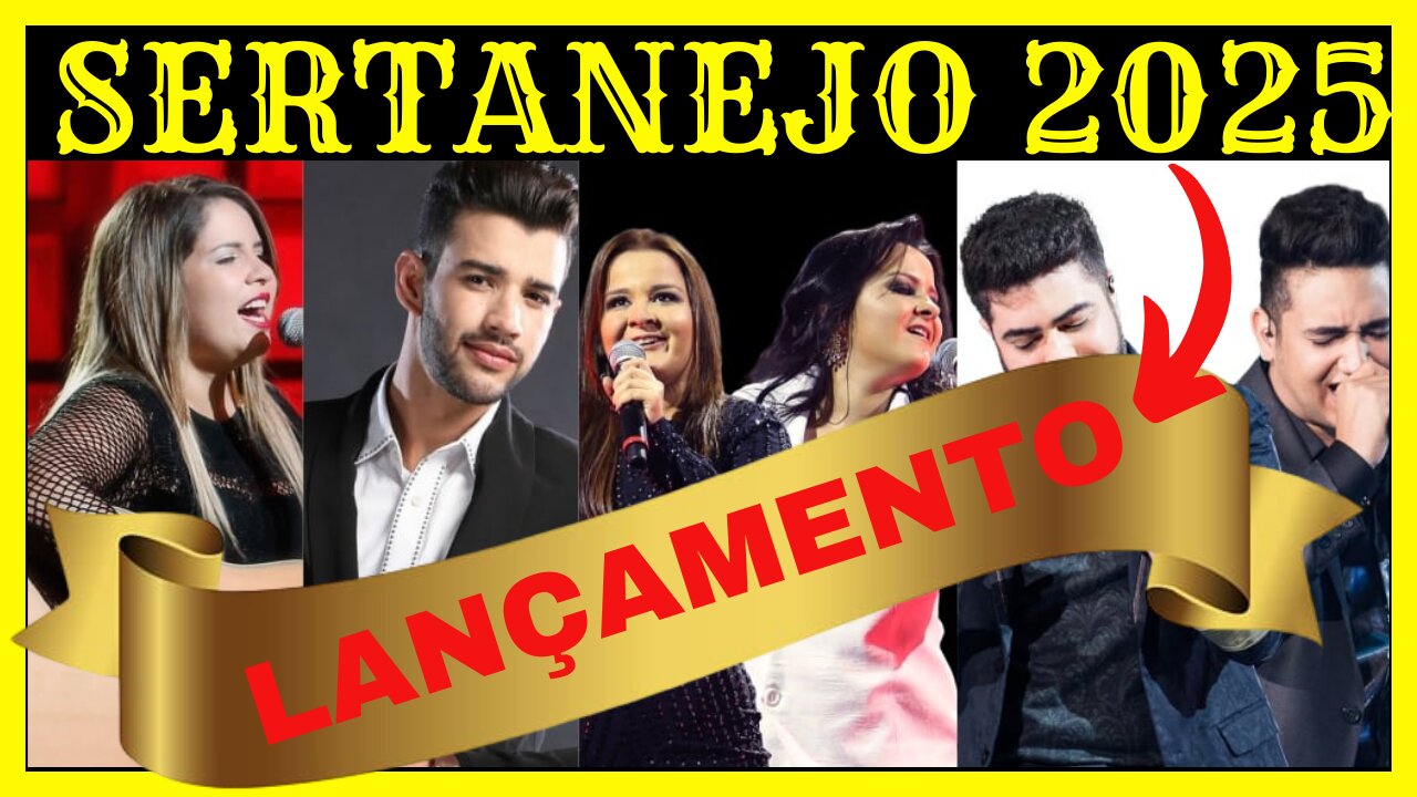 Só as top 2025- Lançamento Sertanejo 2025 - Só modão -