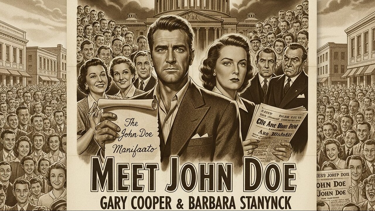 🚨 Snippet - Meet John Doe (1941), with Gary Cooper