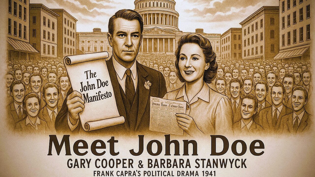 🚨 Snippet - Meet John Doe (1941), with Gary Cooper