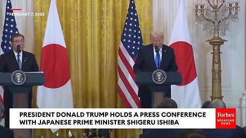 BREAKING NEWS： Donald Trump Takes Question After Question During Presser With Japan's Prime Minister