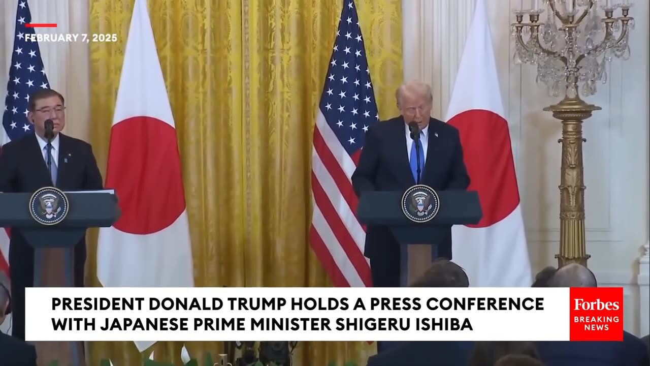 BREAKING NEWS: Donald Trump Takes Question After Question During Presser With Japan's Prime Minister