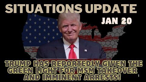 Trump Has Reportedly Given The Green Light For Msm Takeover And Imminent Arrests!