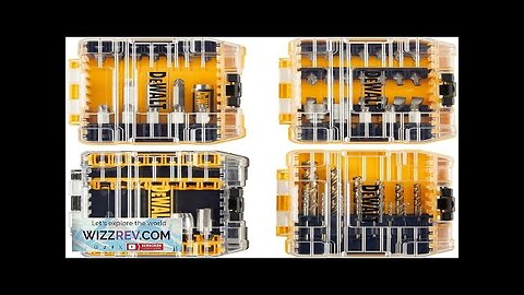 DEWALT Screwdriver Bit Set / Drill Bit Set 100-Piece (DWA2FTS100) Review