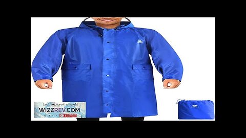 Anyoo Hood Rain Poncho Waterproof Lightweight Raincoat for Men Women Adult Review