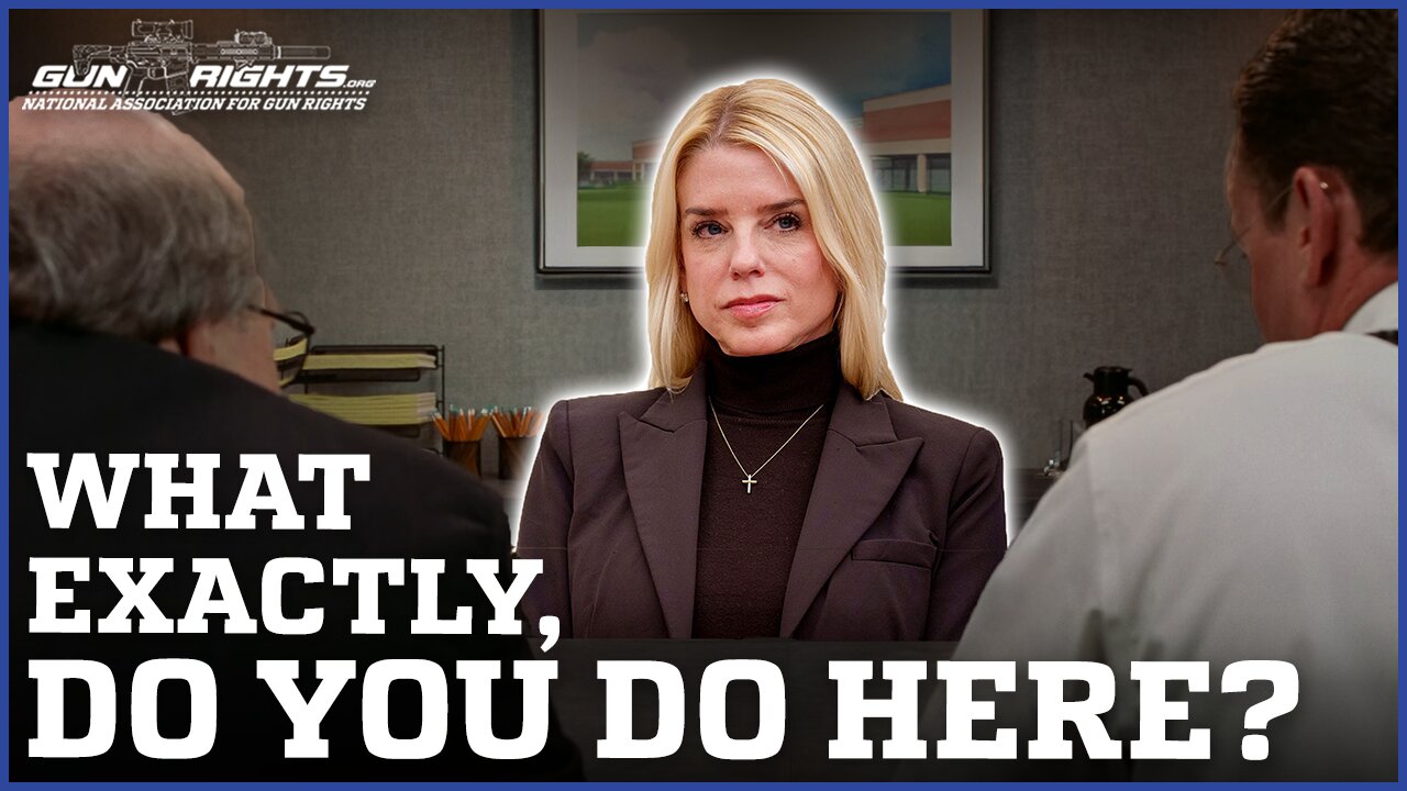 We Need to FIRE Pam Bondi!