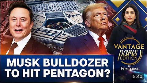 Musk Will Find Billions in Pentagon Waste: Trump | Vantage with Palki Sharma | N18G