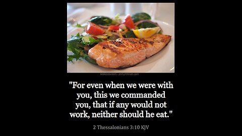 Sunday Talk with Jamal 26/10/25 2 Thessalonians 3:10