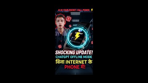 ChatGPT Ab Offline! 😱 AI Pocket Me Full Power