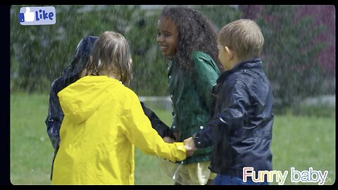 Kids Having Fun in the Rain 😂🌧️ | Cutest Moment Ever!