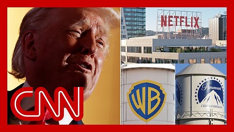 Trump enters Warner Bros. fight, says it’s ‘imperative that CNN be sold’