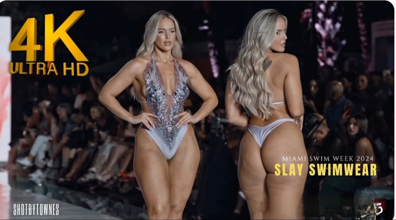 Slay Swimwear ｜ Miami Swim Week @miamiswimweekshows 4k