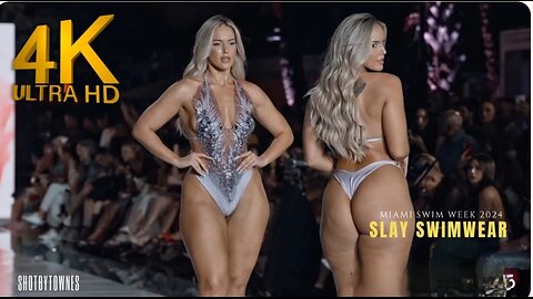 Slay Swimwear ｜ Miami Swim Week @miamiswimweekshows 4k