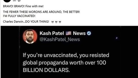 IF YOUR UNVACCINATED YOUR A RARE BREED