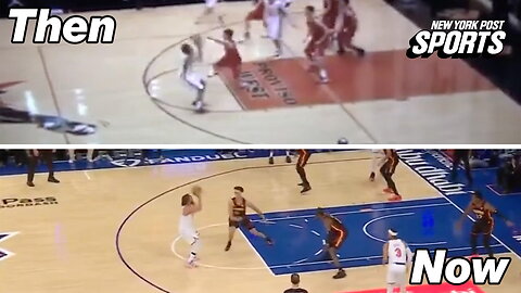 Jalen Brunson's game-winner Wednesday vs. Atlanta looked very similar to his first ever game-winner