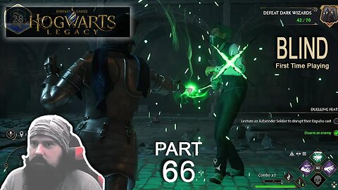 I got PAID | Blind Playing Hogwarts Legacy Part 66 Slytherin