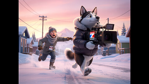 Watch the moment a Greenland sled dog steals AP camera