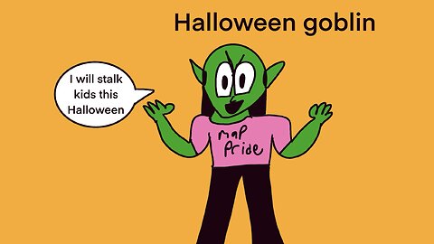 Halloween goblin