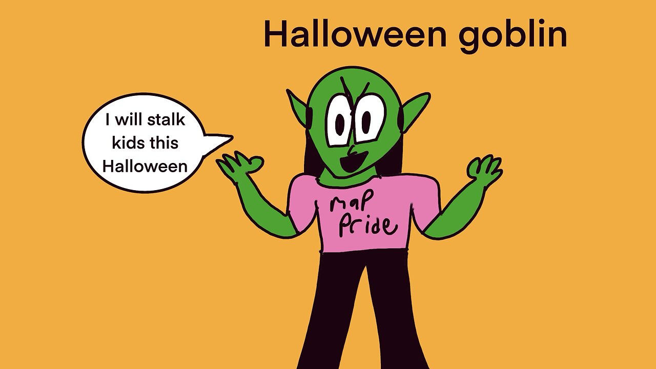 Halloween goblin