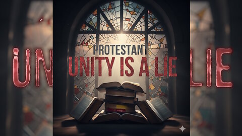 The 'Bible Alone' Myth: Why Protestant Unity is a Lie