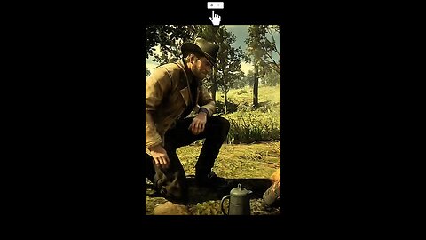 Arthur Morgan Cooks at His Camp 🔥🍖#reddeadredemption2 #pcgaming