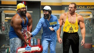 ANATOLY Use 32kg Mop in a GYM ｜ ELITE Powerlifter Pretended to be a CLEANER #45