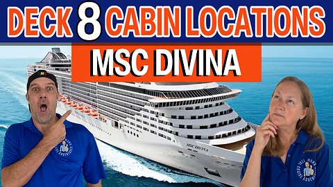 MSC Divina Cabin Deck 8 | Tall Man's Cruise Adventures