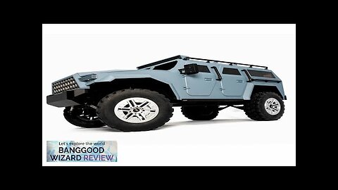 Frsky 1/18 2.4G 4WD RTR Rc Car Military Truck Rock Crawler Vehicle Review