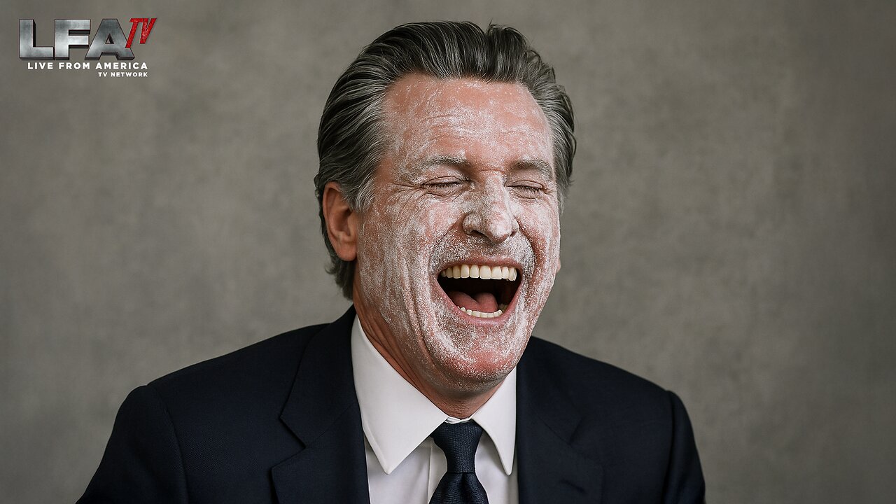 IS GAVIN NEWSOM HIGH ON COCAINE??