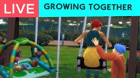 building our family - *NEW* Sims 4: Growing Together Expansion Pack - LIVE!