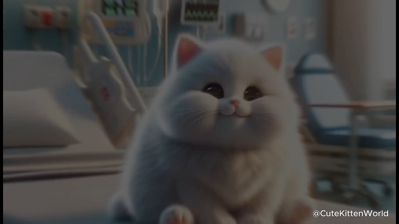 poor cat infected with new virus? kind Doctor? cute cat๐น๐น๐น๐ป๐ป๐ป#cat #cute