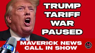 Trump Pauses Trade War Tariffs with Canada and Mexico | Maverick News LIVE Call In Show